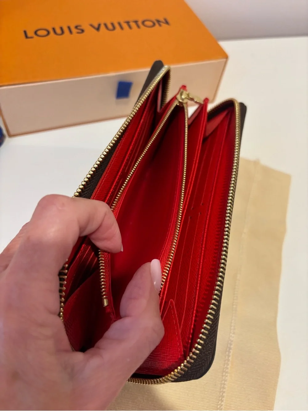 Louis Vuitton poppy sold
